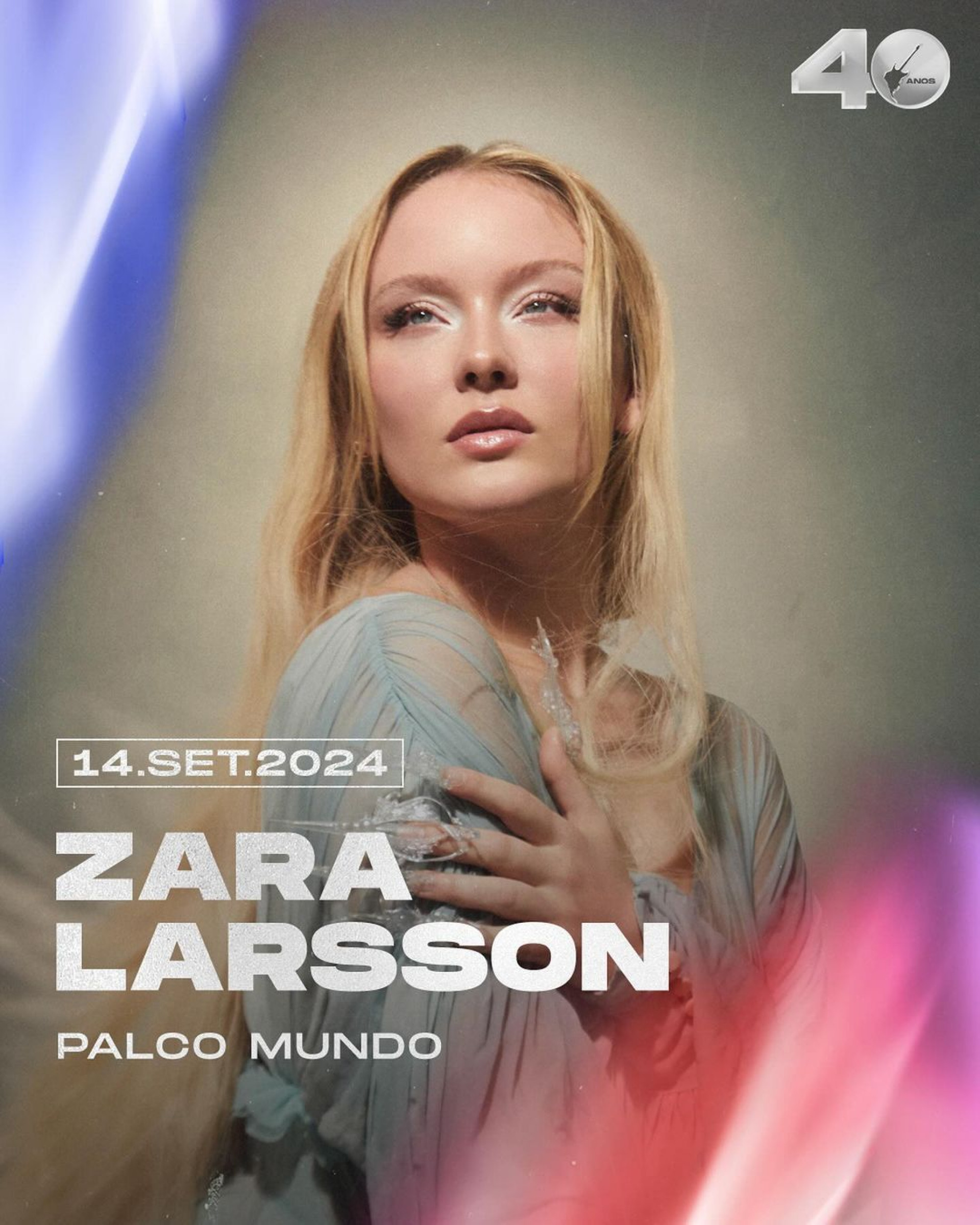 Zara Larsson é anunciado como atração do Rock in Rio
- Reprodução / Instagram