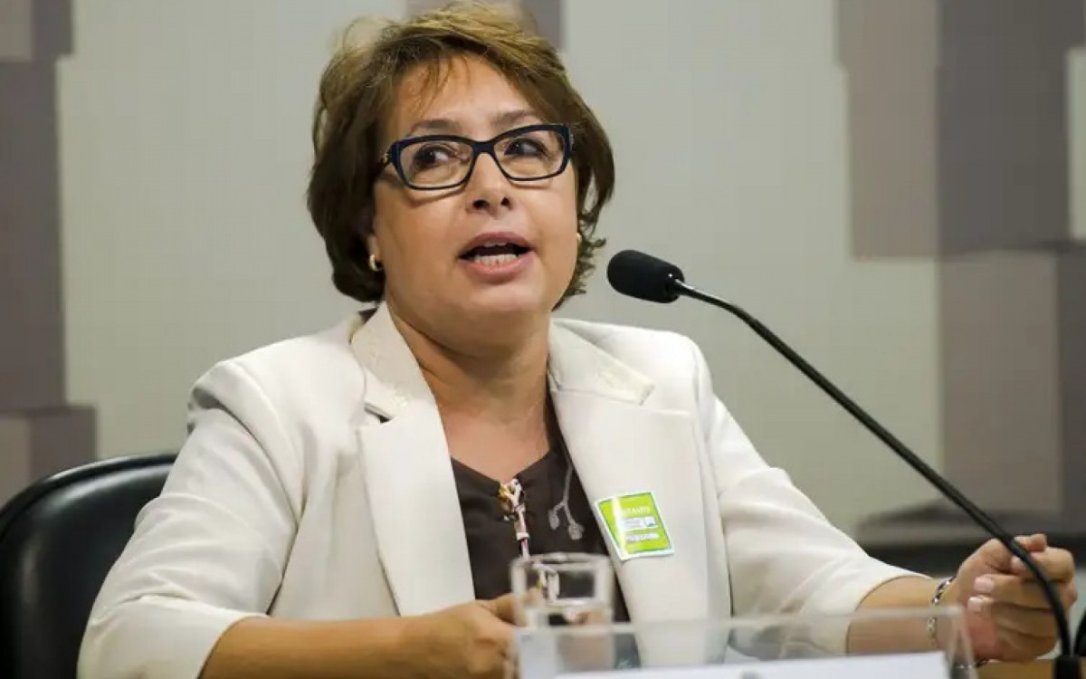 A professora Nélia Del Bianco, da Universidade de Brasília