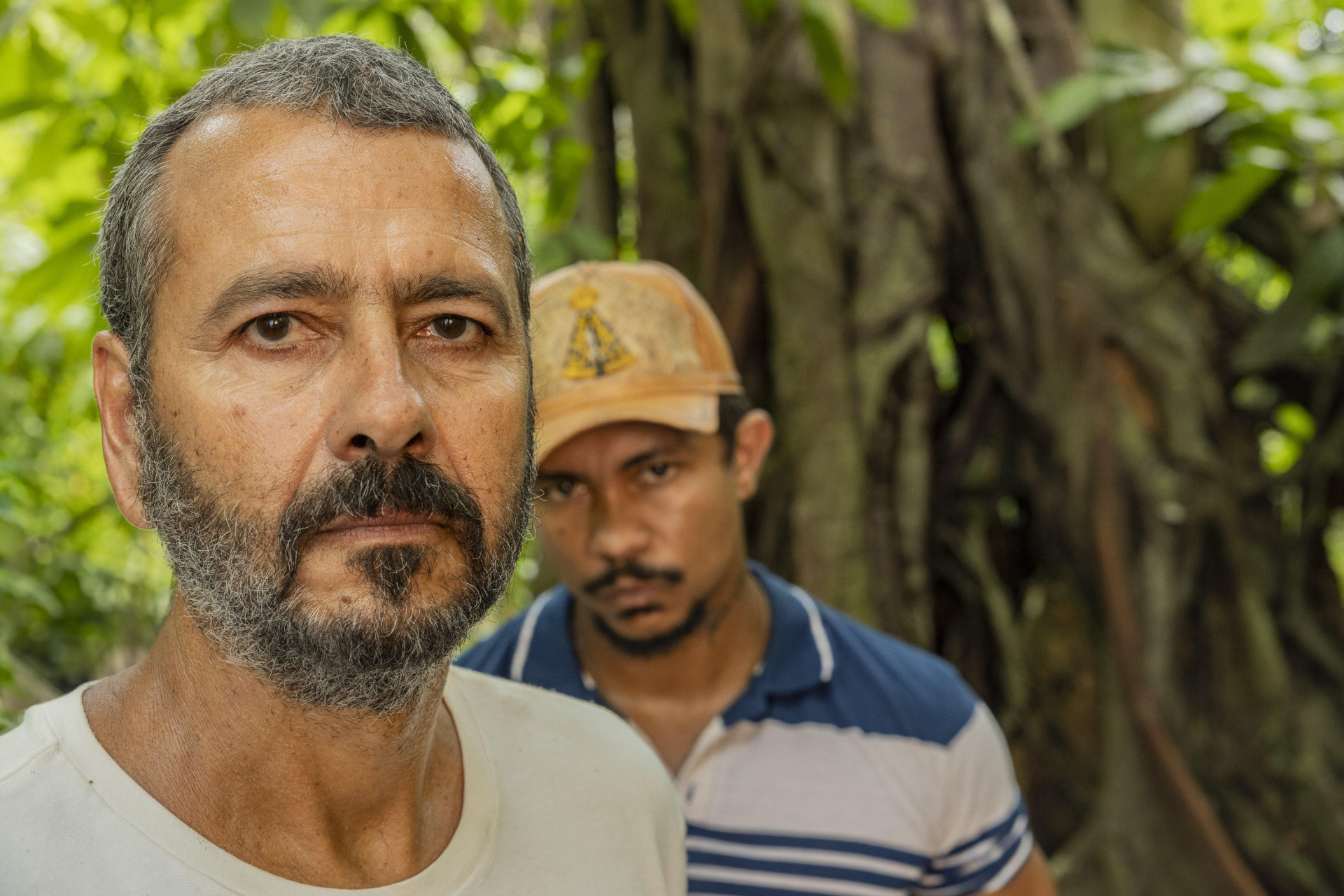 José Inocêncio (Marcos Palmeira) e Damião (Xamã) -  