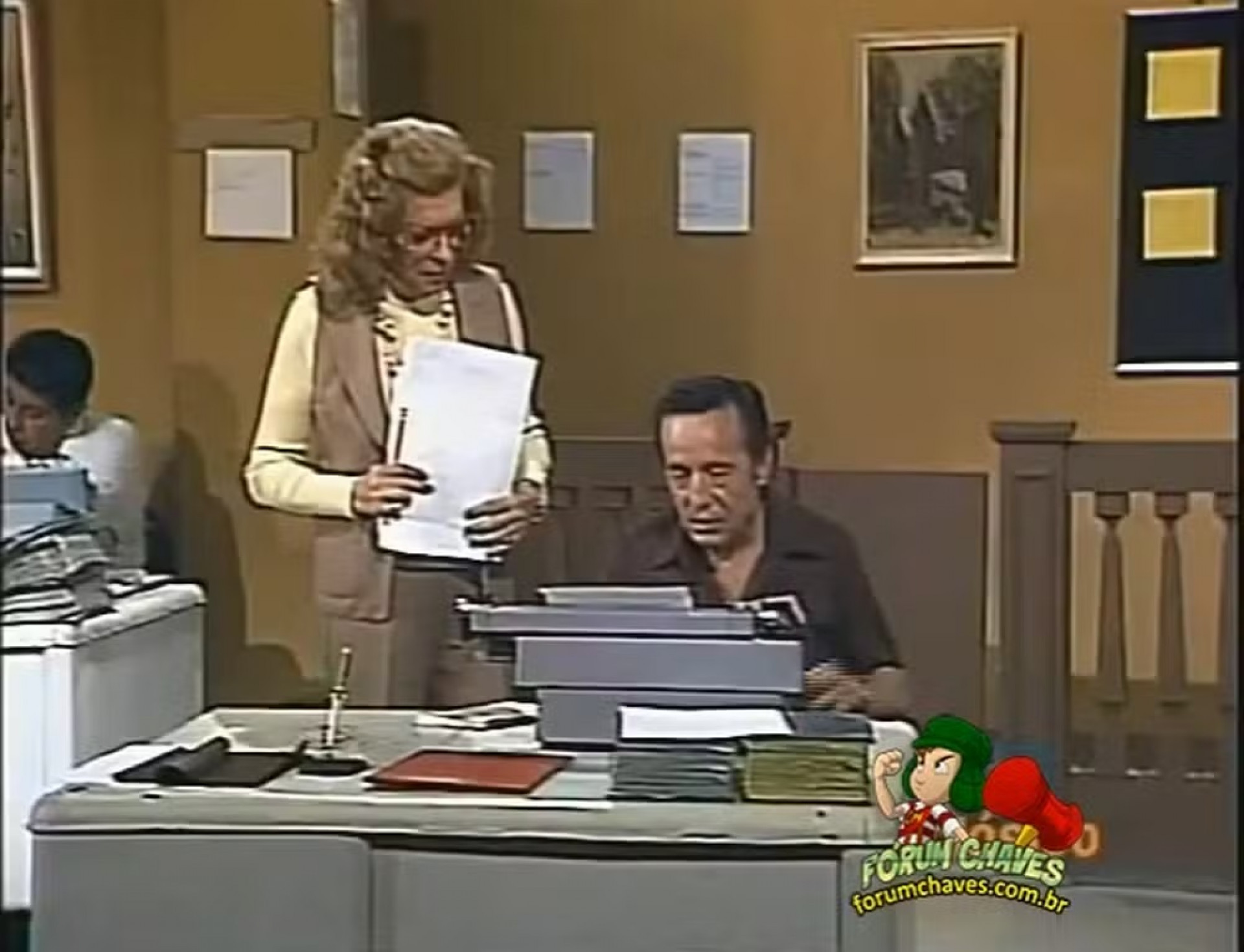 Roberto Gómez Bolaños como Vicente Chambón - Reprodução / YouTube