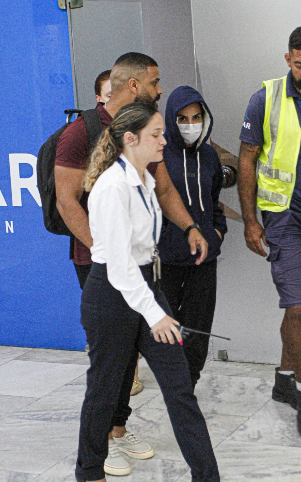 Wanessa Camargo é vista em aeroporto após expulsão do \'BBB 24\'