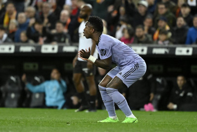 Vini Jr. publica mensagem irônica após empate do Real Madrid com o Valencia