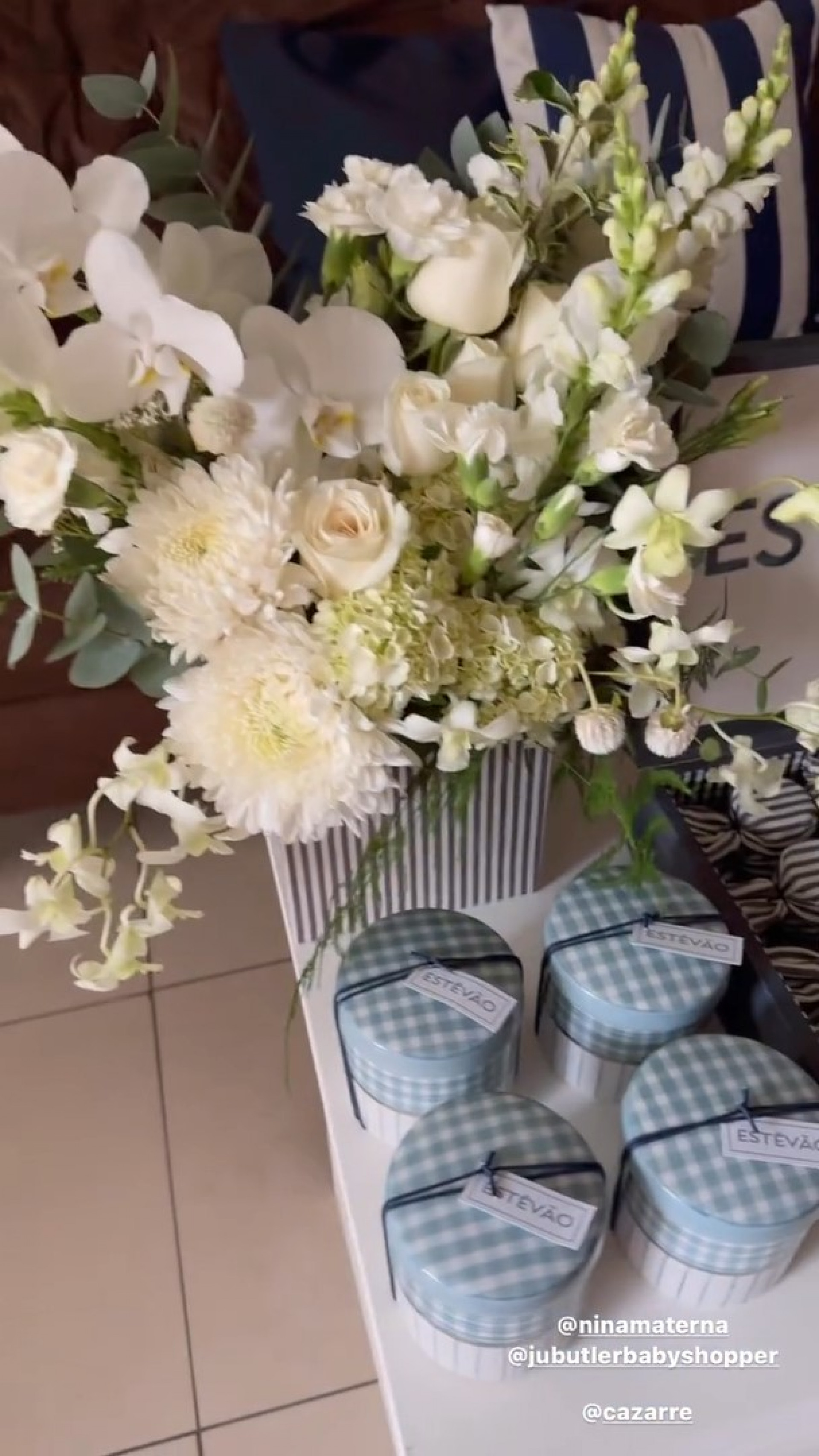 Letícia Cazarré compartilha detalhes da decoração da maternidade - Reprodução / Instagram