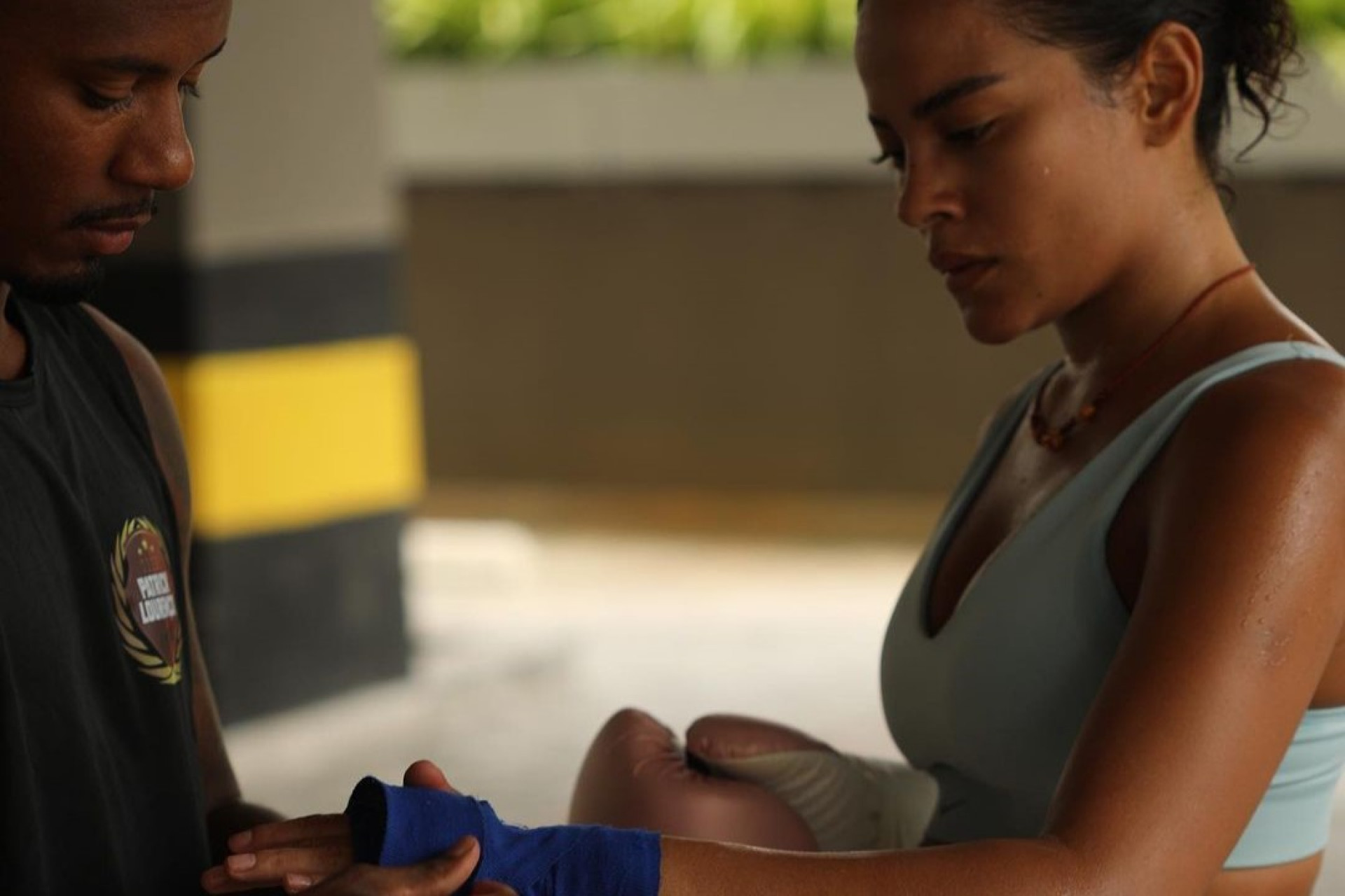 Bella Campos compartilha treino de boxe após receber mensagens negativas - Reprodução / Instagram