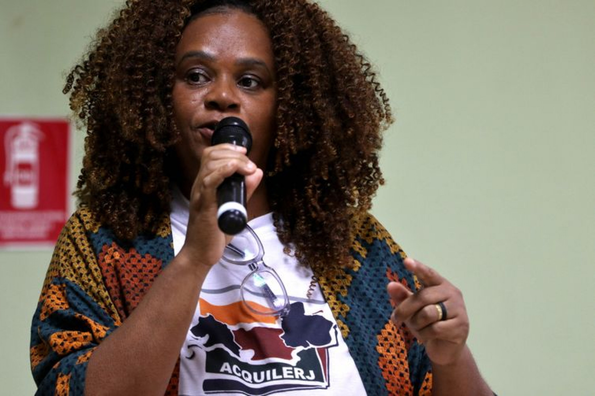 Lucimara Muniz defende que a demarcação de terras é ponto chave - Tânia Rêgo/Agência Brasil
