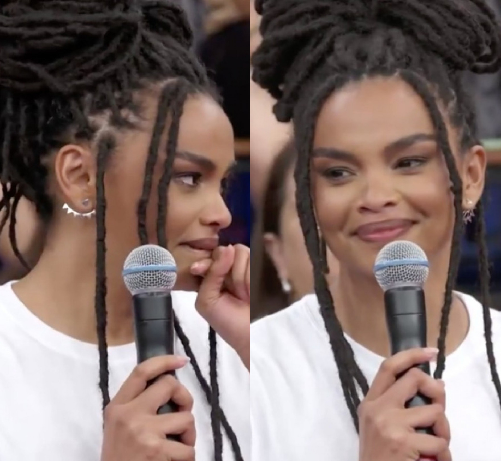 Lucy Ramos se emociona ao falar de doença da mãe - Reprodução