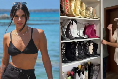 Ana Castela impressiona web com coleção de 130 pares de botas e 110 chapéus