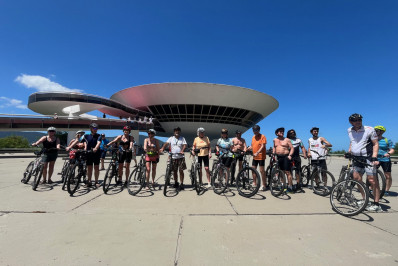 Grupo de cicloturistas noruegueses visita Niterói