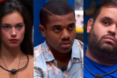 'BBB 24': Alane, Davi e Michel estão no paredão