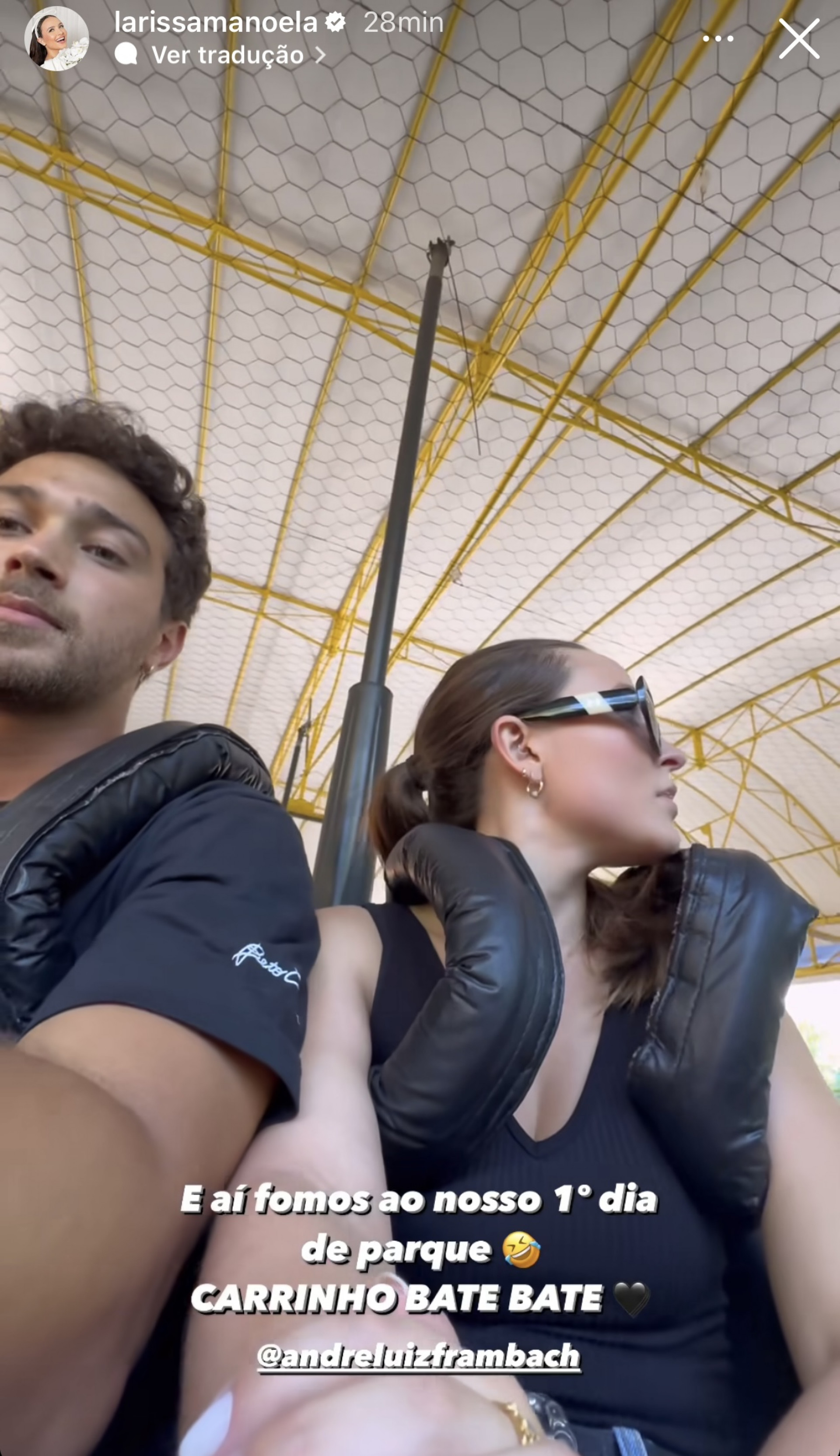 Larissa Manoela compartilha registros do fim de semana - Reprodução