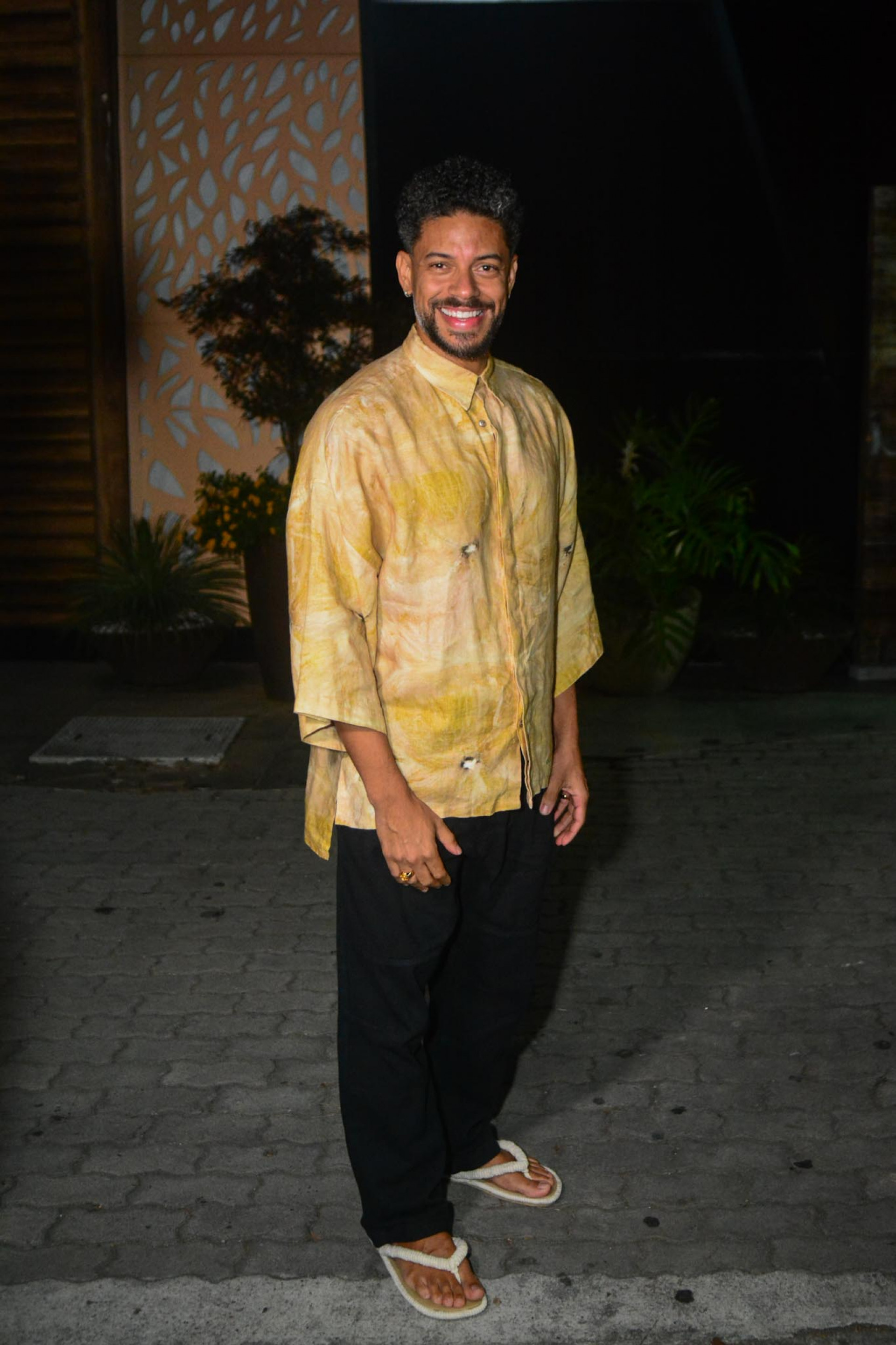 Paulo Lessa na festa de 'Família É Tudo', no Rio - Webert Belicio/ Agnews