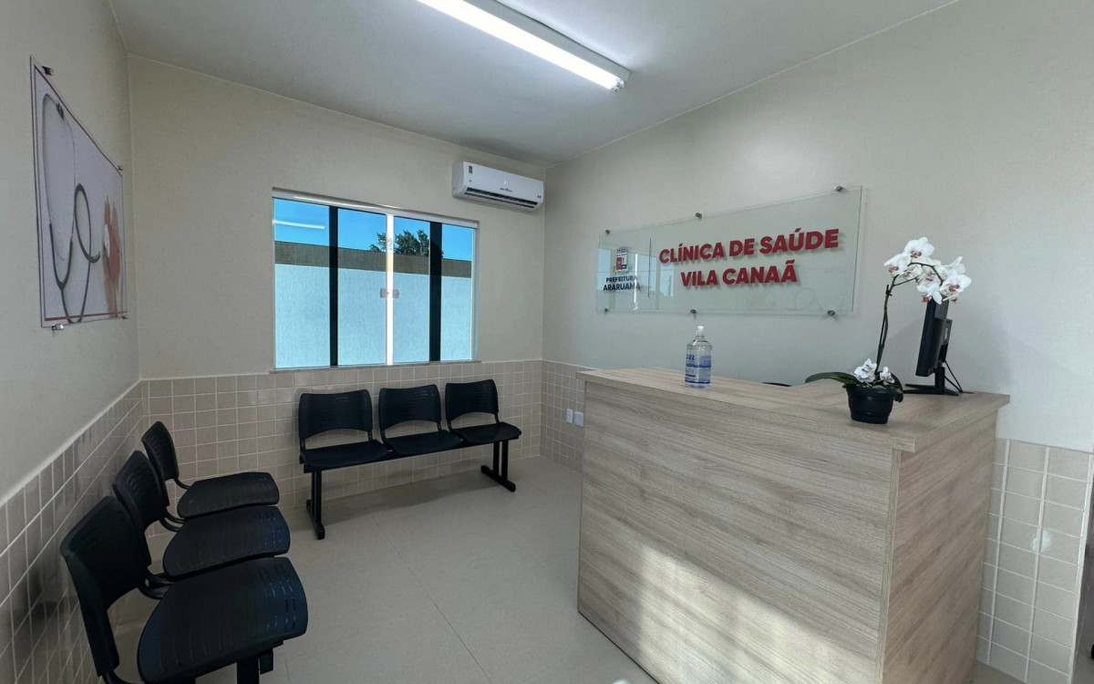 Inauguração da Clínica Municipal de Saúde da Vila Canaã