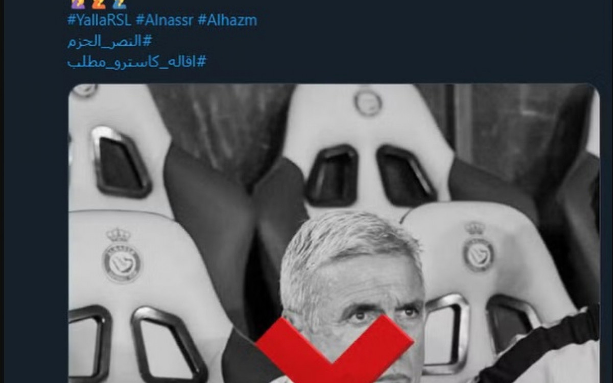 Luís Castro vem sendo alvo de críticas no Al-Nassr