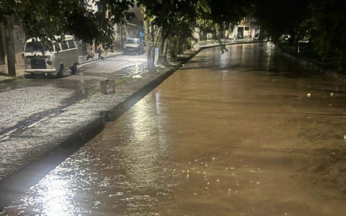 Rua Beira Rio, no Frade