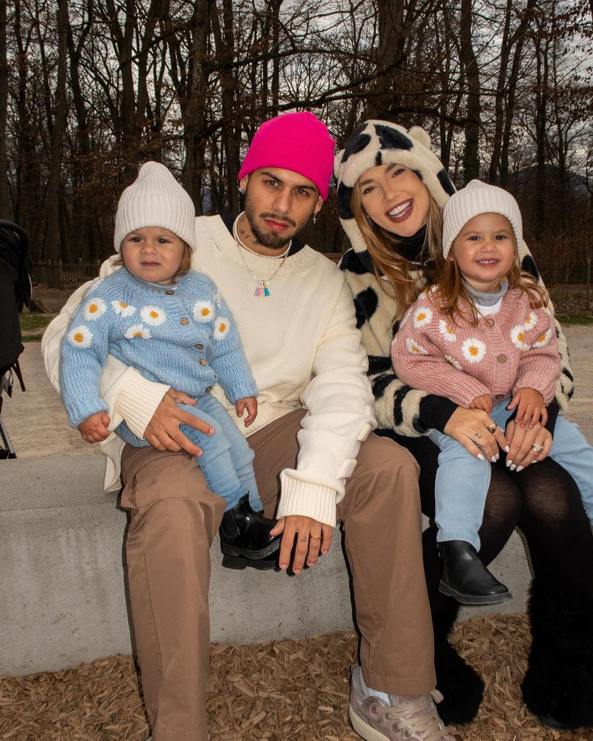 Virginia Fonseca e Zé Felipe se divertem com as filhas em viagem para Suíça 
 - Reprodução / Instagram 