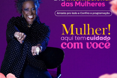 Sandra Sá é a atração principal da programação pelo Dia Internacional da Mulher