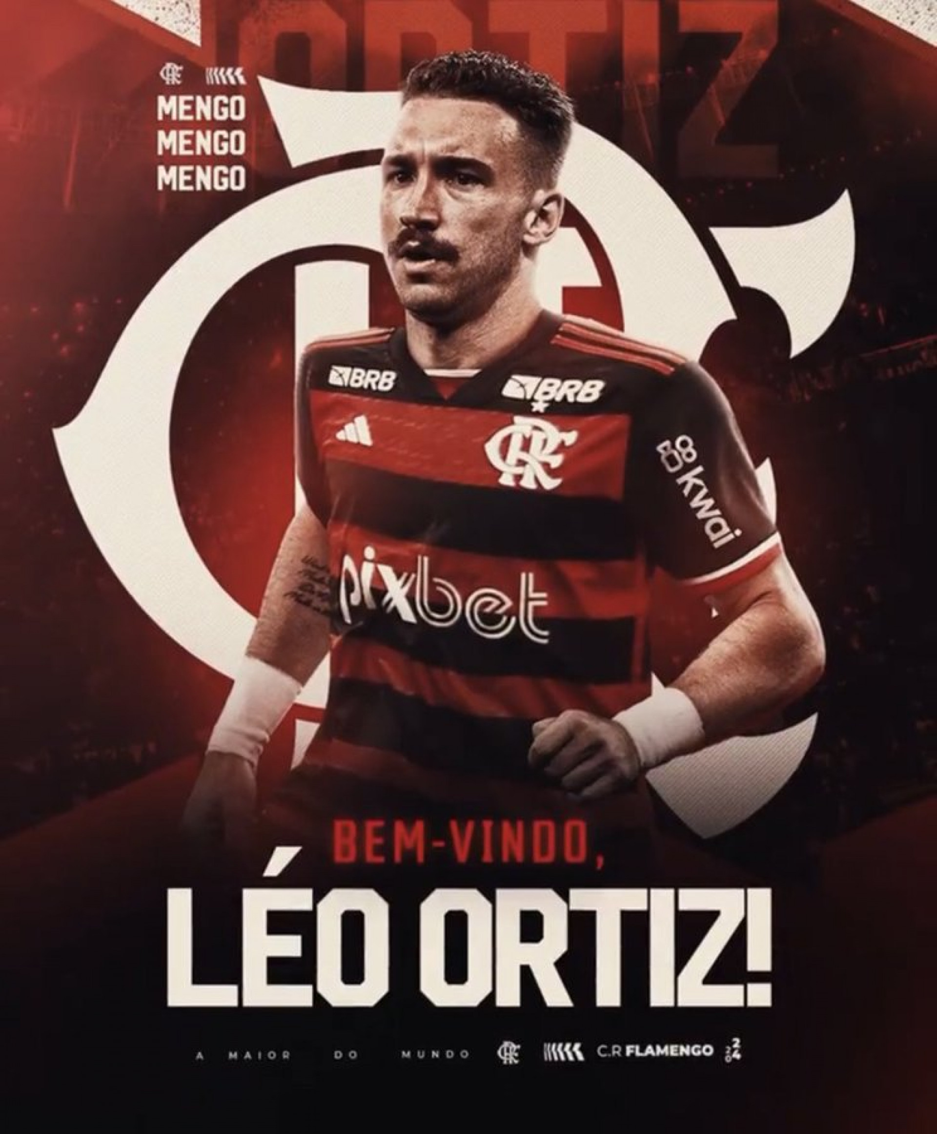 Léo Ortiz foi comprado por 7 milhões de euros (R$ 37,6 milhões na cotação atual)