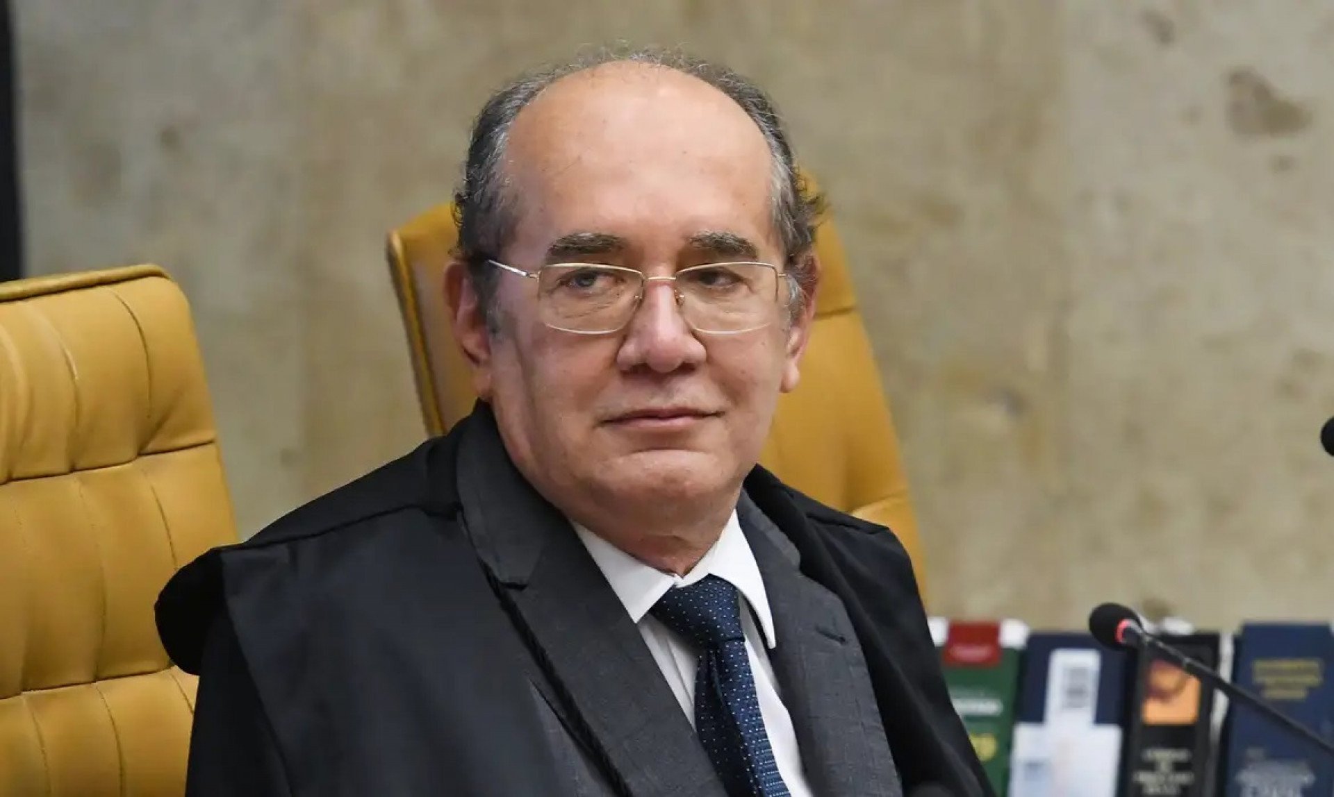 Ministro do STF Gilmar Mendes, relator da ação sobre a descriminalização da maconha - Carlos Moura/STF