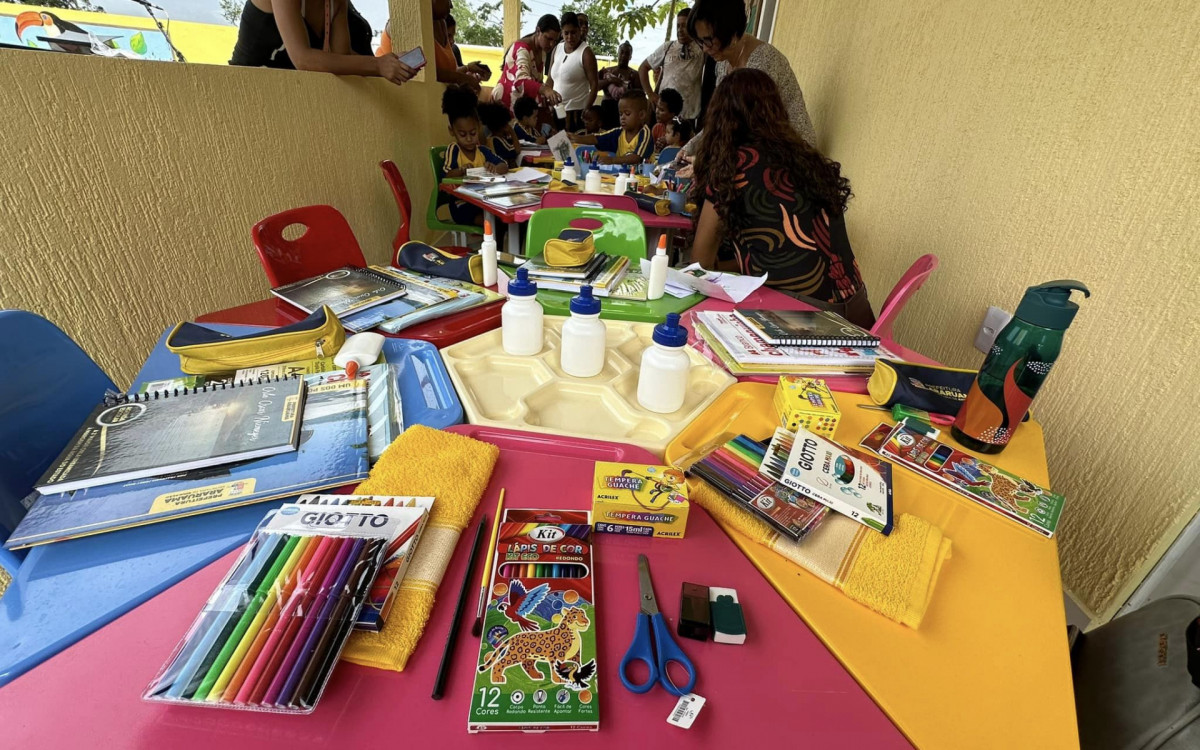 Inauguração da oitava Casa Creche no bairro Fazendinha