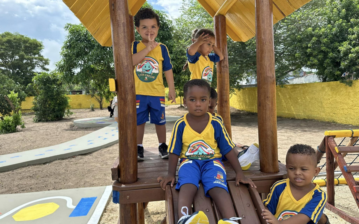 Inauguração da oitava Casa Creche no bairro Fazendinha