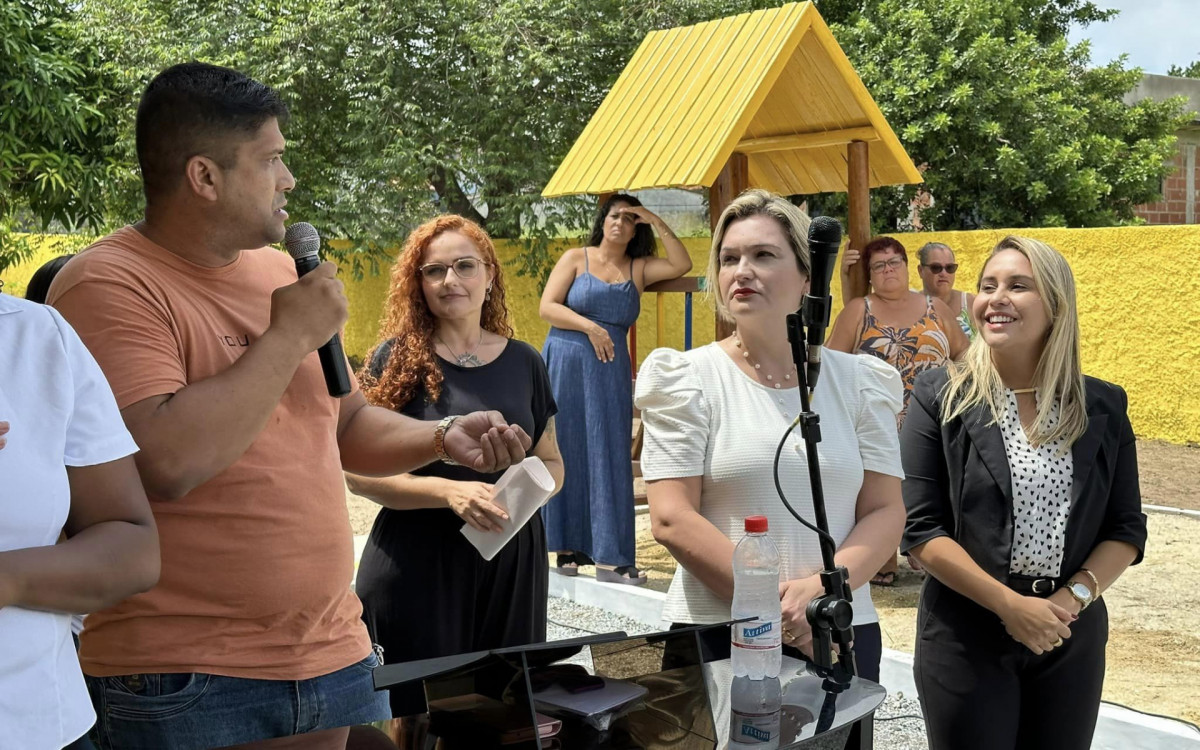 Inauguração da oitava Casa Creche no bairro Fazendinha