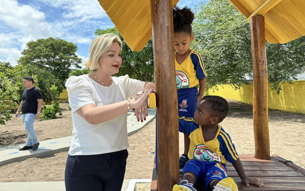 Inauguração da oitava Casa Creche no bairro Fazendinha
