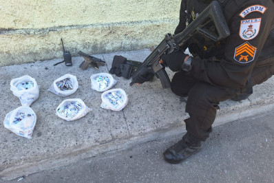 Criminoso fica ferido após confronto com a PM em Meriti