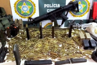 Polícia Civil estoura refinaria e paiol do tráfico em Volta Redonda