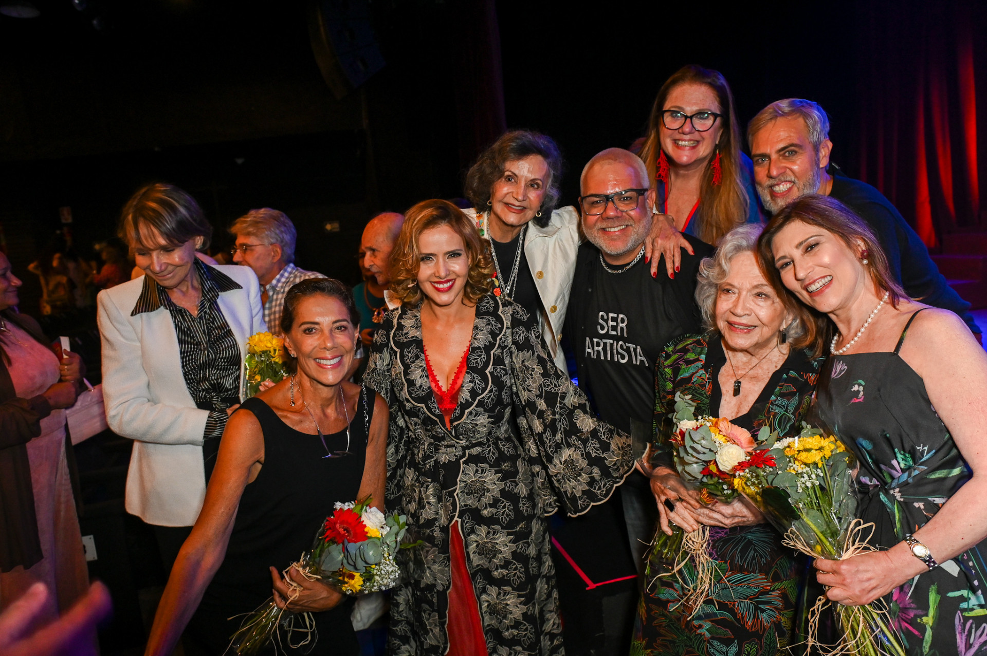 Famosos prestigiam a peça 'Ser Artista' - Marcelo Sá Barretto / Agnews