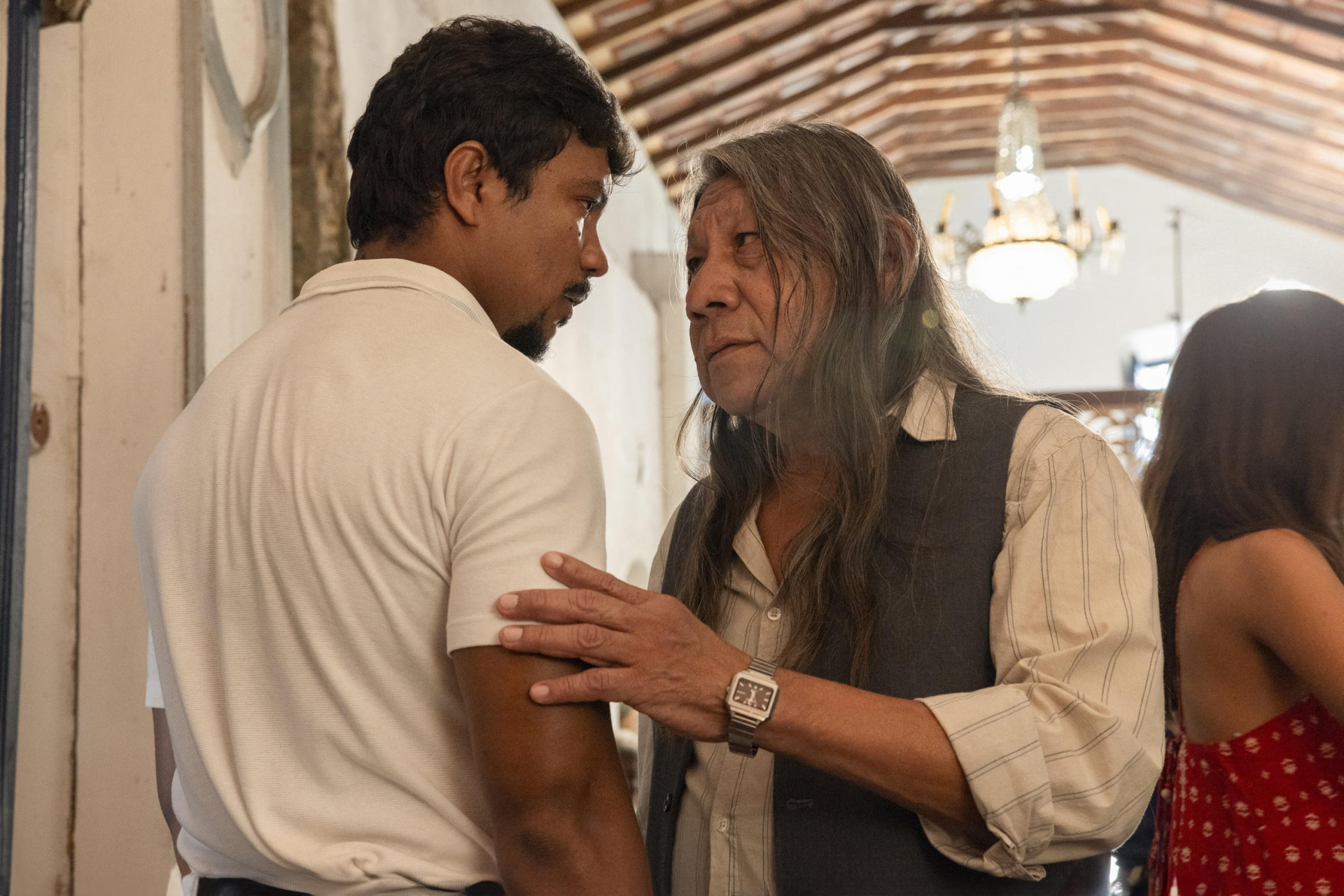 Damião (Xamã) e Chico (Mac Suara) - Fabio Rocha/TVGlobo