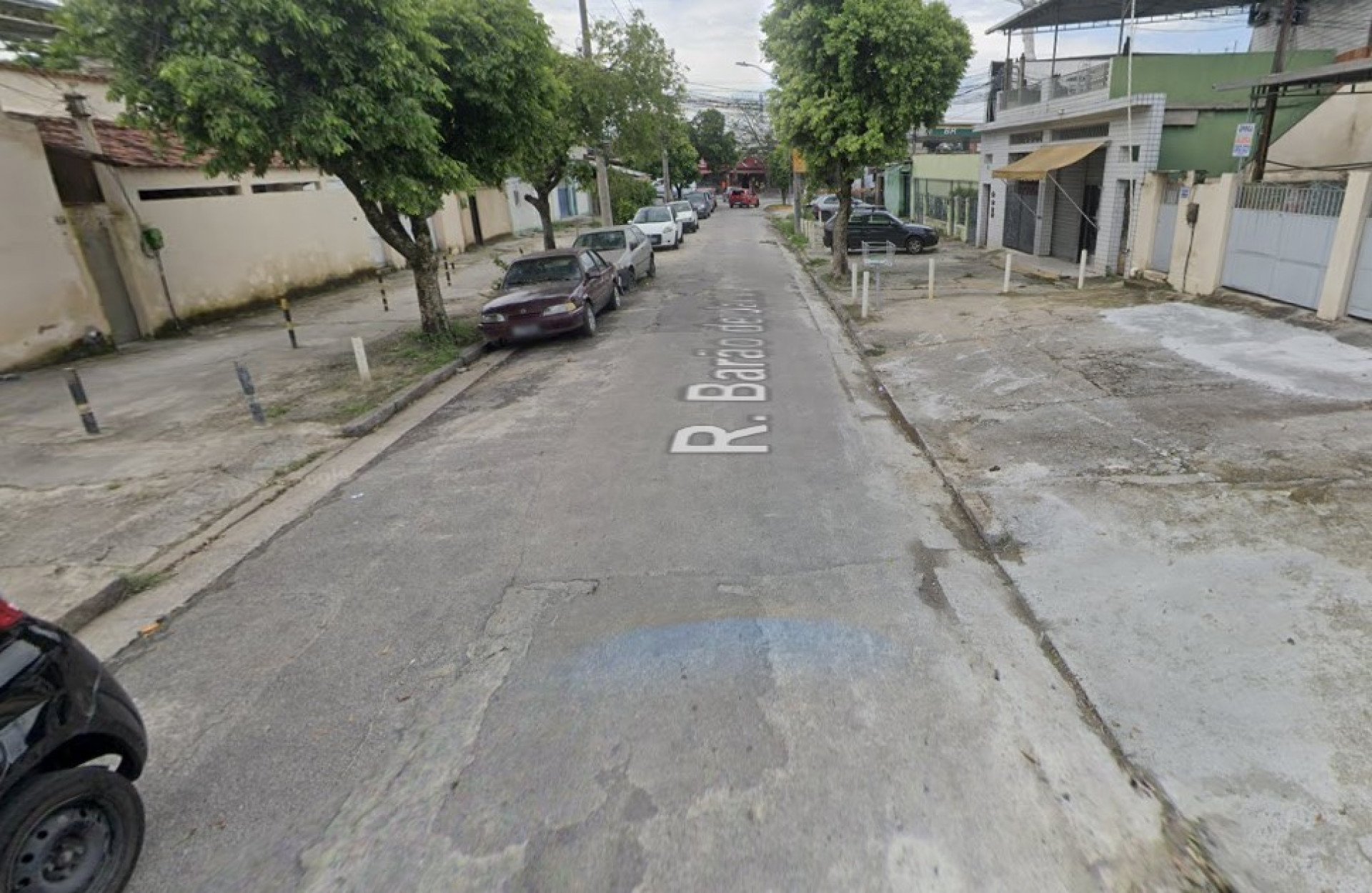 Caso aconteceu na Rua Barão de Jacuí, em Oswaldo Cruz, próximo ao Parque de Madureira - Reprodução
