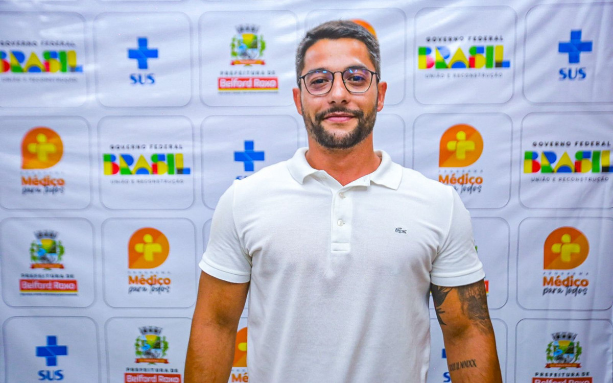 O médico Ronaldo Barroso é endocrinologista e está empolgado para começar a trabalhar