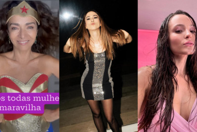 Famosas celebram Dia da Mulher e ressaltam poder feminino