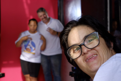 Ação social sobre o mês da síndrome de down movimenta o terminal da cidade