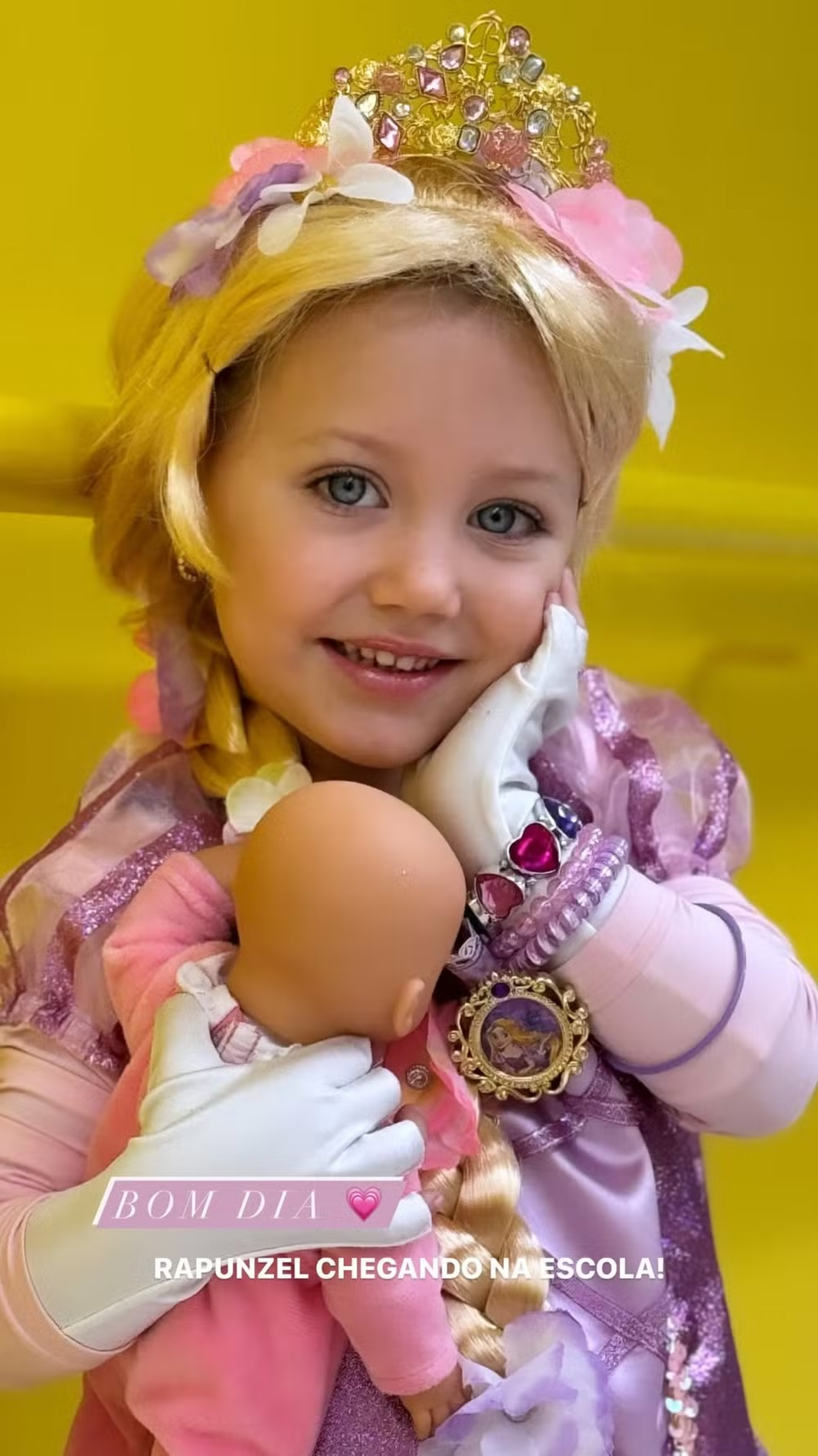 Vicky, filha de Ana Paula Siebert e Roberto Justus - Reprodução / Instagram