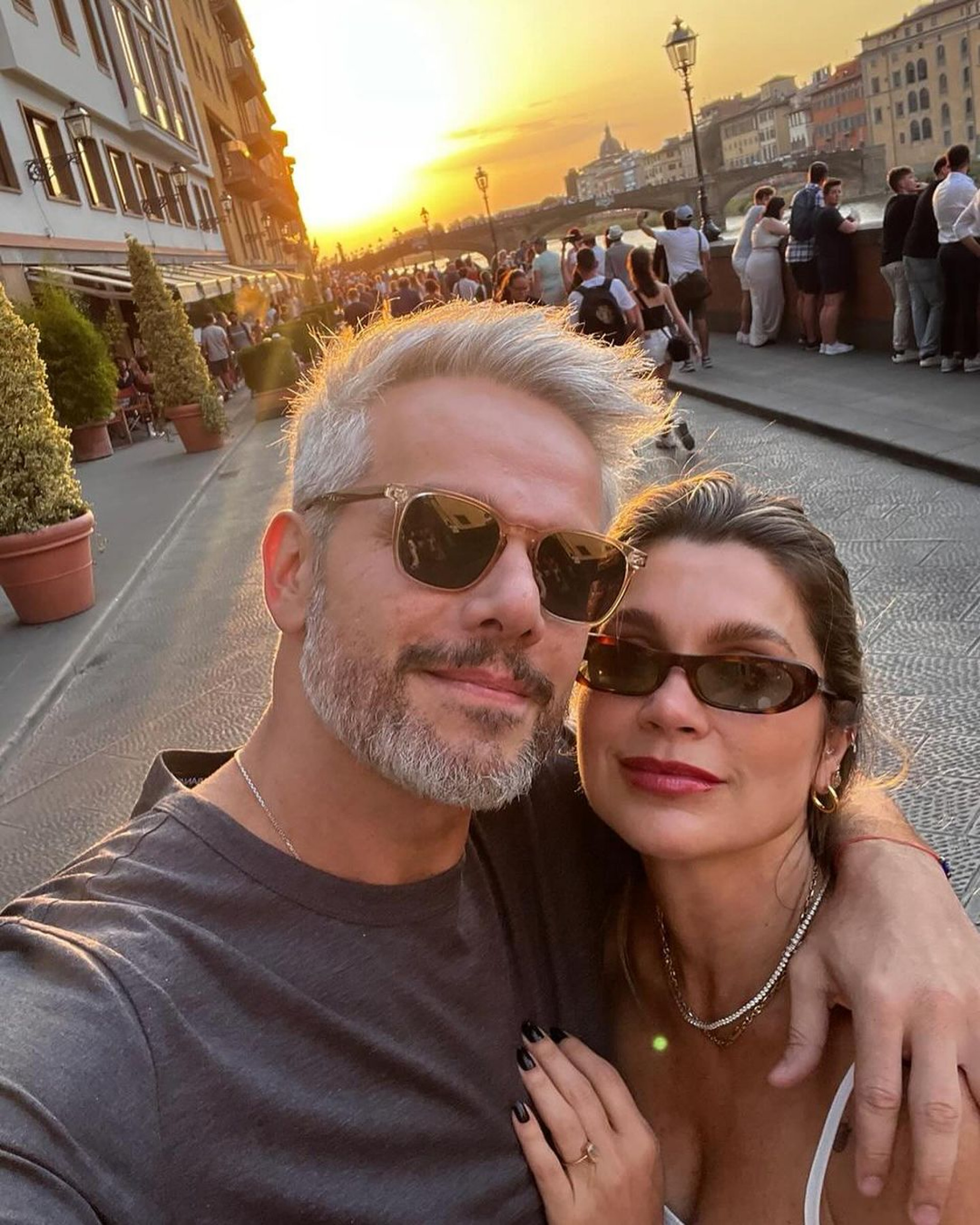 Otaviano Costa homenageia Flávia Alessandra no Dia da Mulher - Reprodução/Instagram