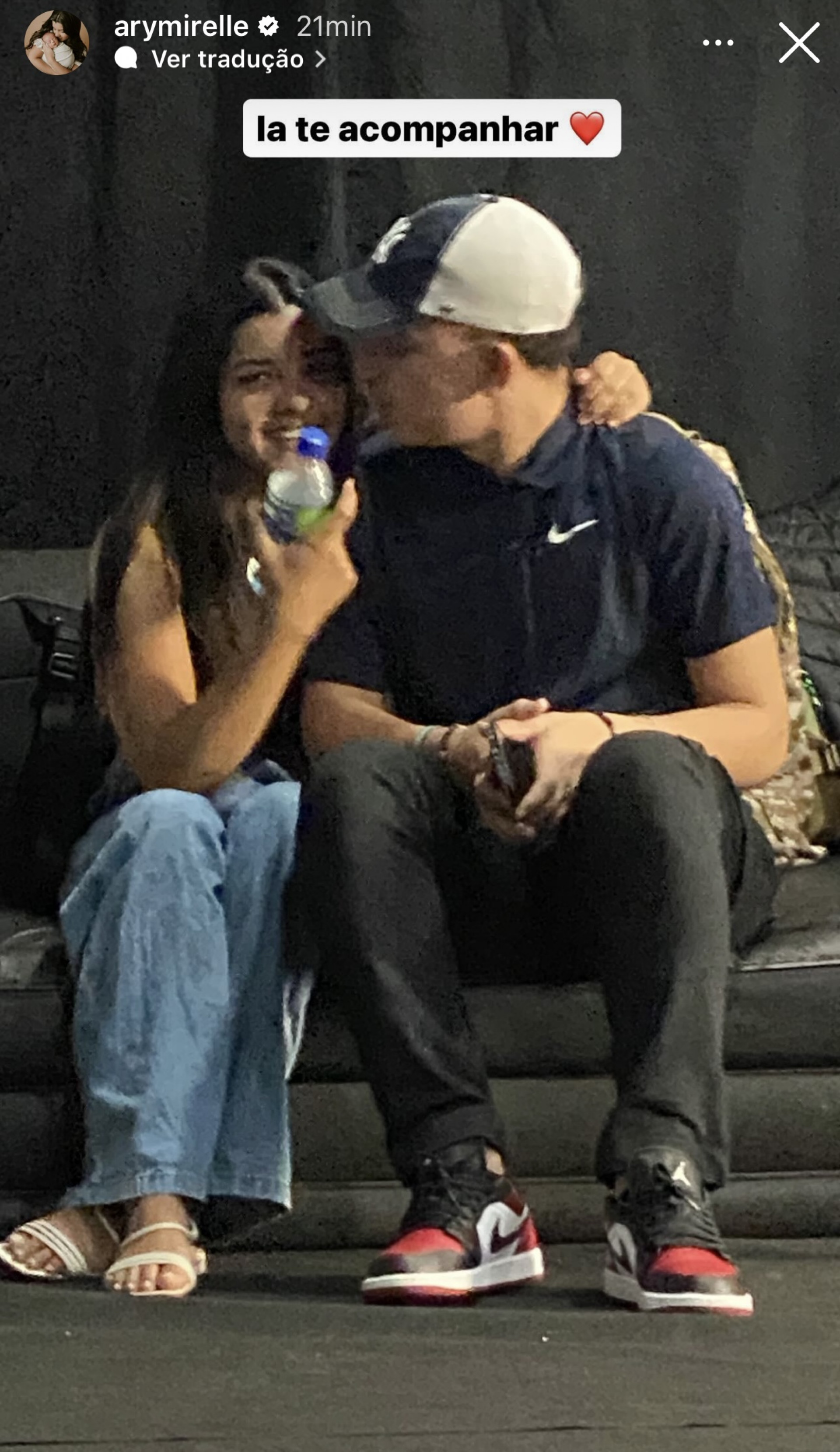 Ary Mirelle relembra começo de relacionamento com João Gomes - Reprodução