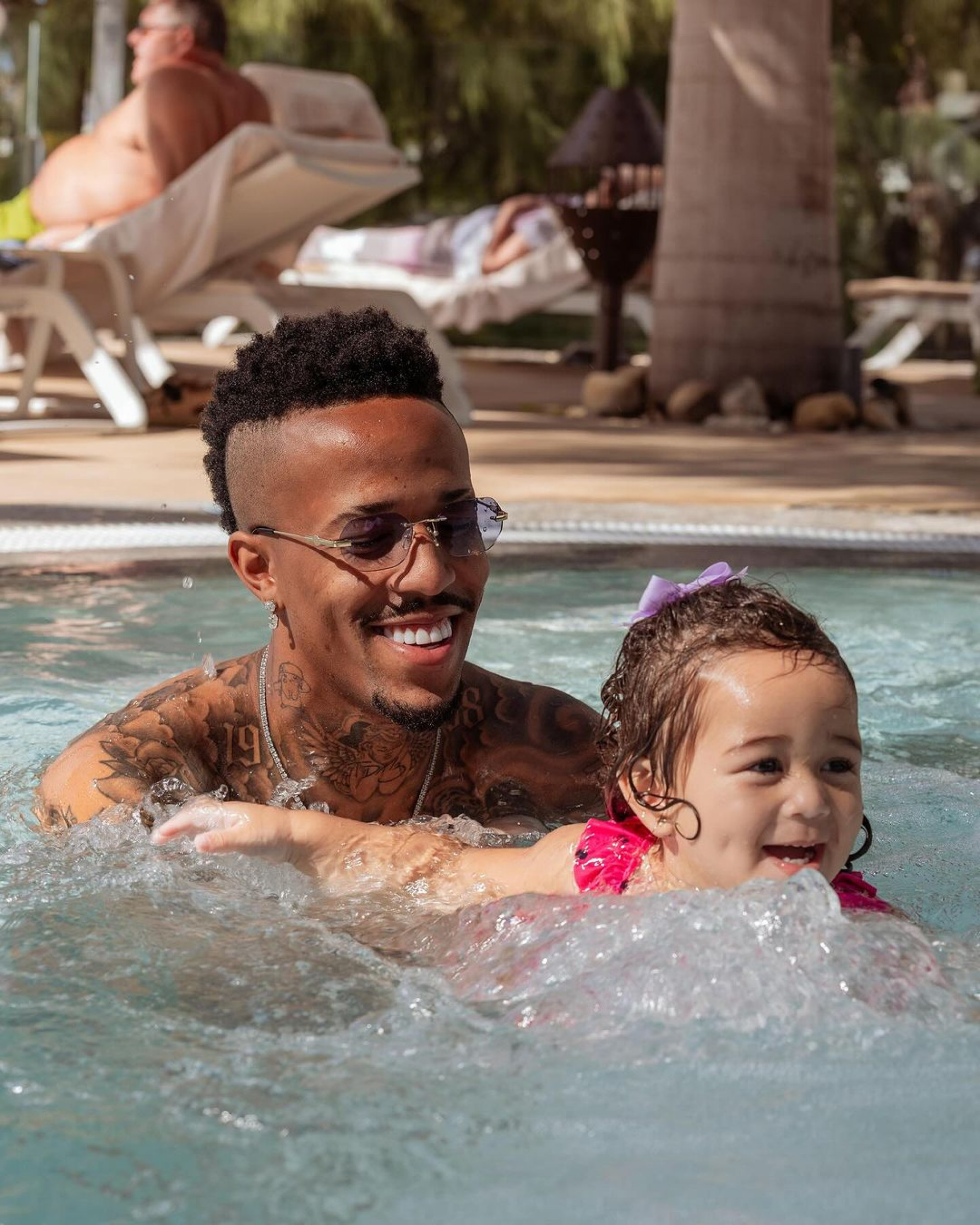 Éder Militão e Cecília  - Reprodução / Instagram 