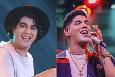 Nattanzinho e Zé Vaqueiro pagam para dois héteros se beijarem em show 