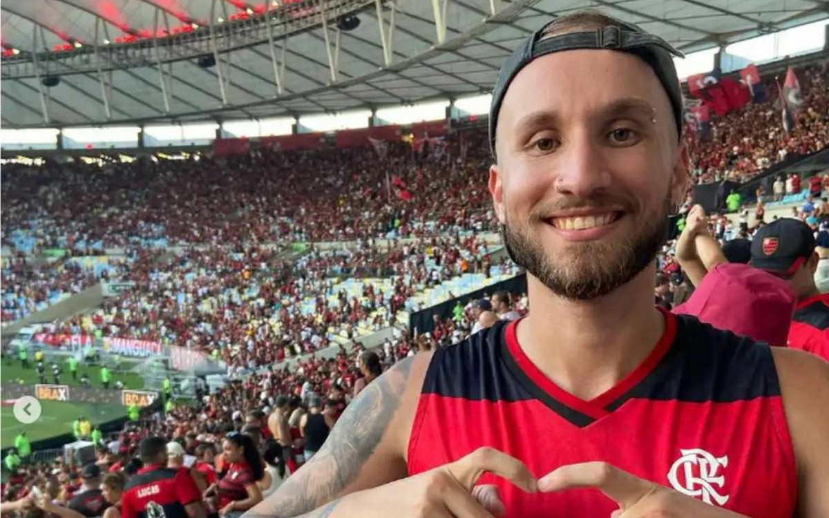 João Vinicius foi eletrocutado ao encostar em food truck durante um festival no Riocentro - Rede Social