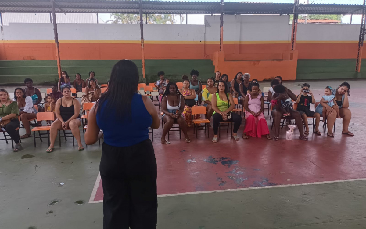 O evento contou com a presença da psicóloga Rose da Semed que dinamizou com as participantes sobre a importância das mulheres terem vontade de conquistar e realizar grandes ações