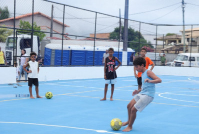 Nova praça é entregue aos moradores do bairro Santo Irene