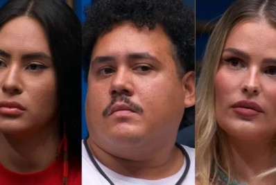'BBB 24': Isabelle, Lucas e Yasmin estão no paredão