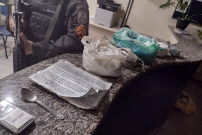 Policiais militares apreendem 10 quilos de cocaína em Pinheiral