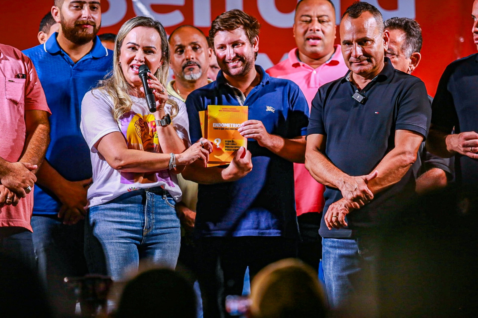 A deputada federal e primeira-dama Daniela Carneiro destacou a import&acirc;ncia de poder contribuir com o munic&iacute;pio buscando recursos em Bras&iacute;lia - Rafael Barreto/PMBR