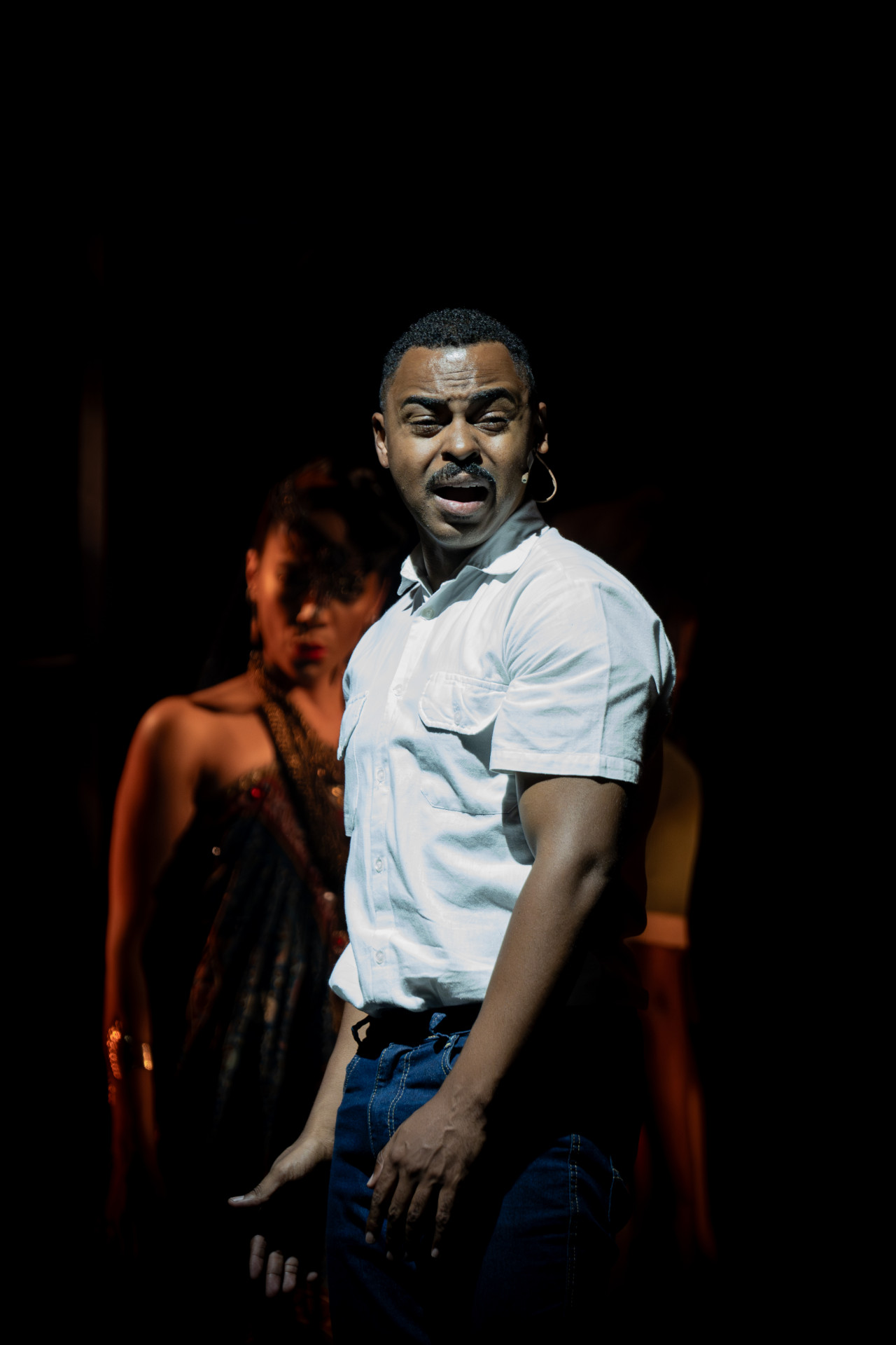 Ator Guii Augusto interpretando Martin Luther King Jr - Divulgação