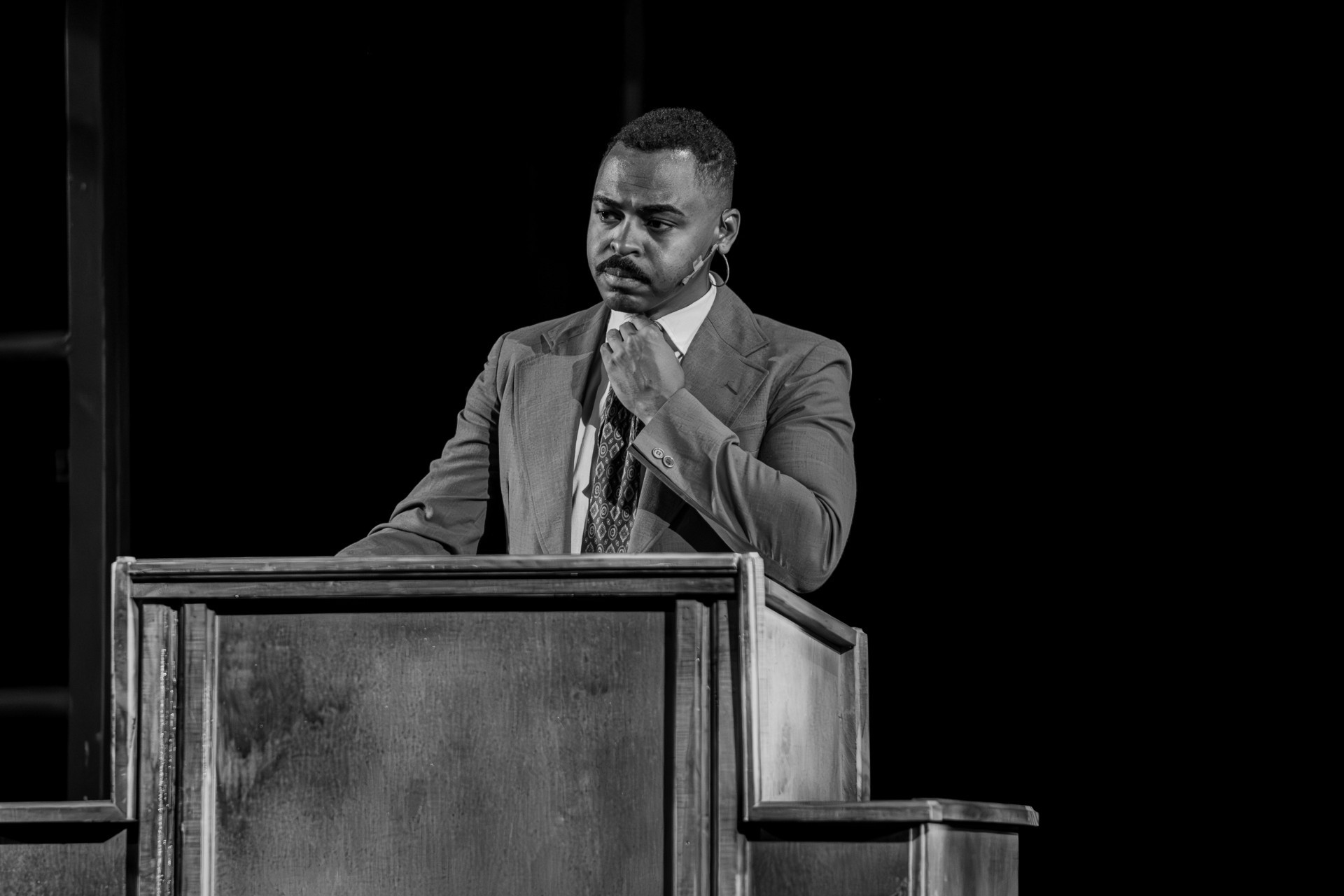 Guii Augusto interpreta Martin Luther King - Divulgação