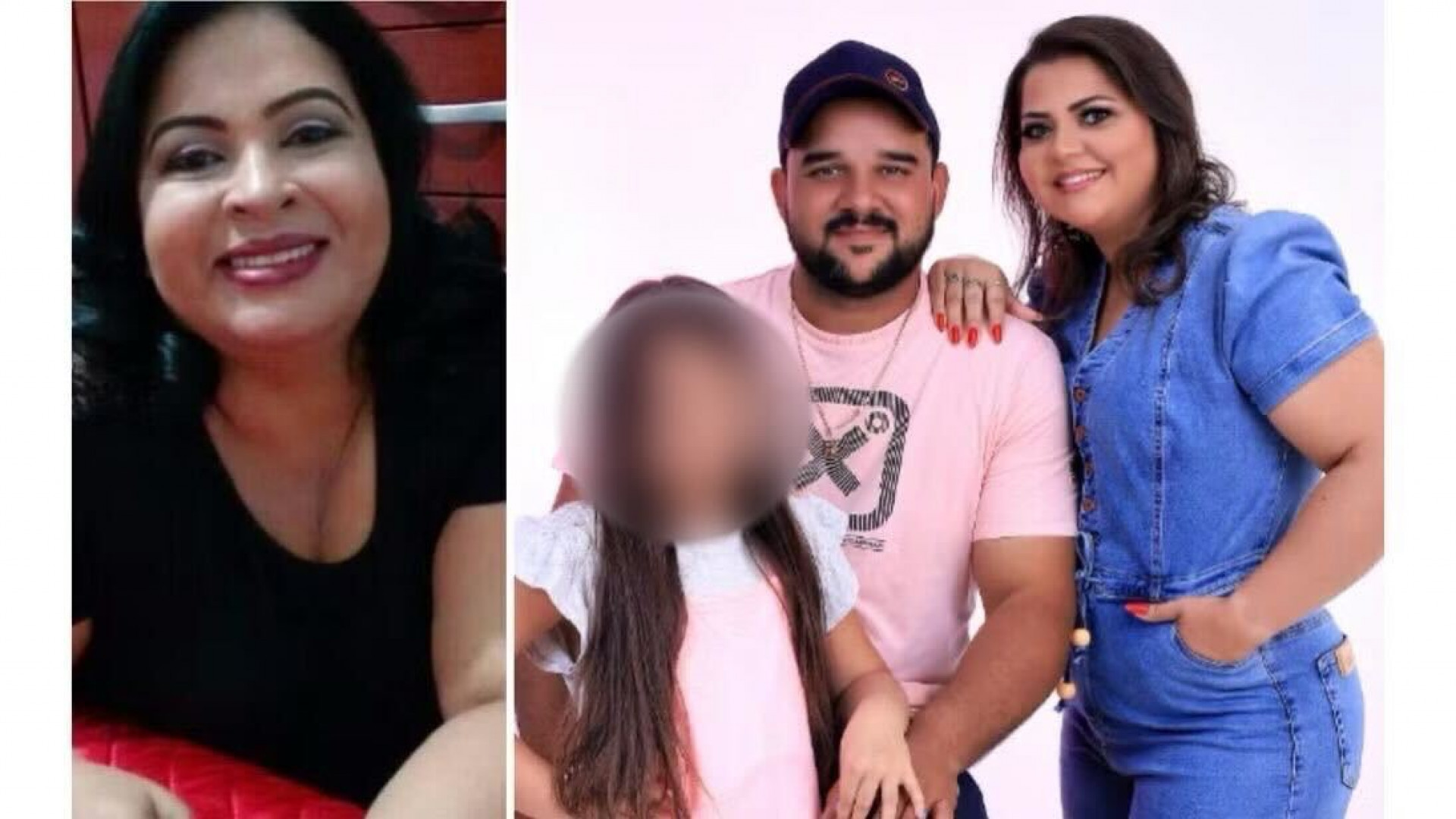 Jessica Maria Pio, o marido, a filha e a sogra morreram em um acidente  - Reprodução: redes Sociais 