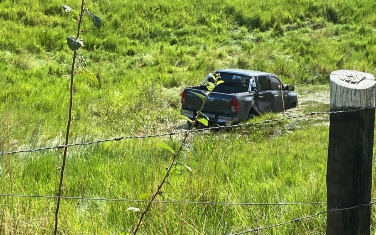 Acidente ocorreu na manhã desta terça-feira, na RJ-168, próximo ao trevo da entrada de Macaé