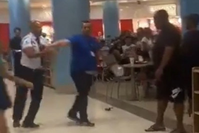 Vídeo: Segurança briga com homem no Madureira Shopping